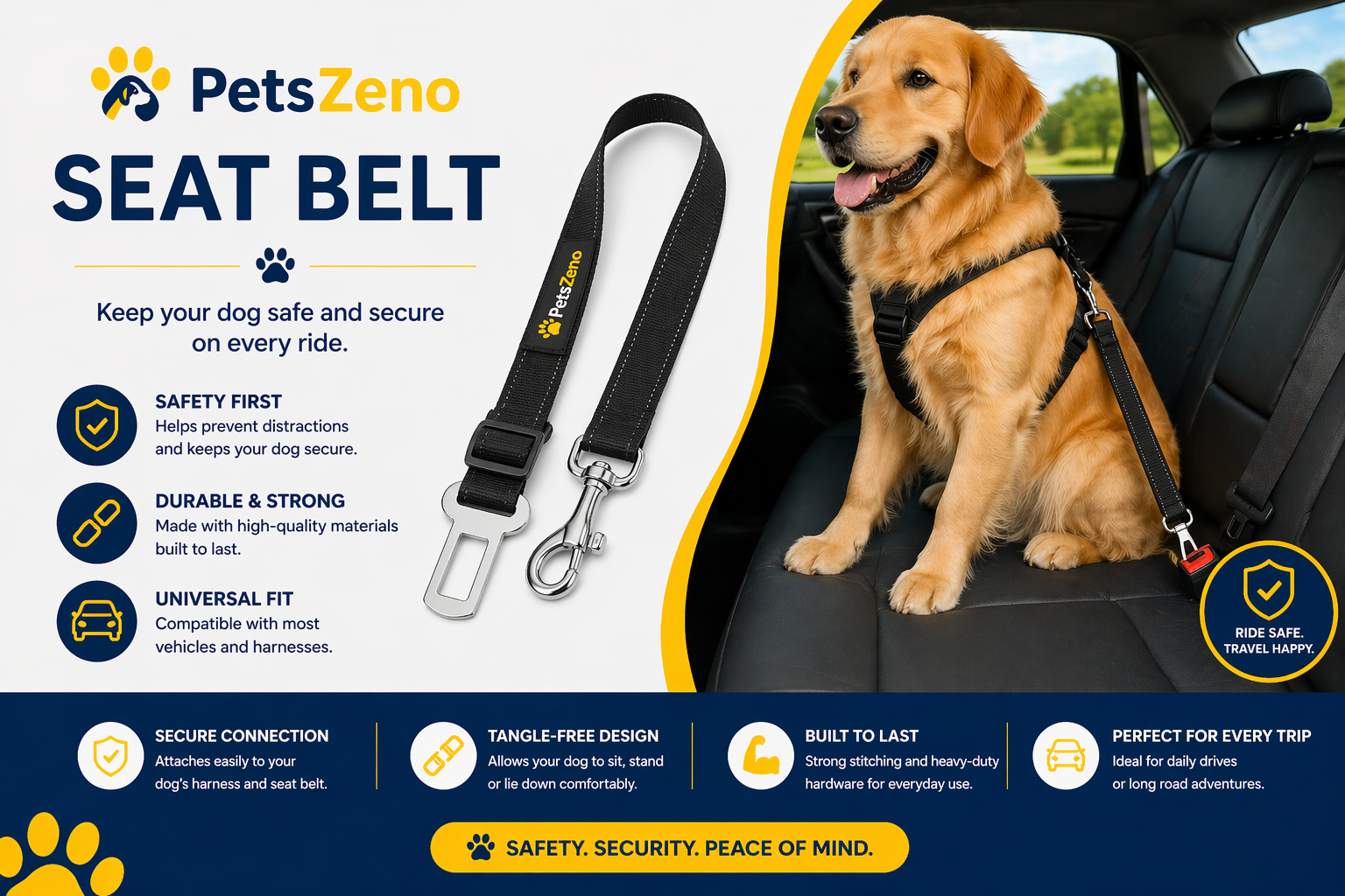 Dog Seat Belts