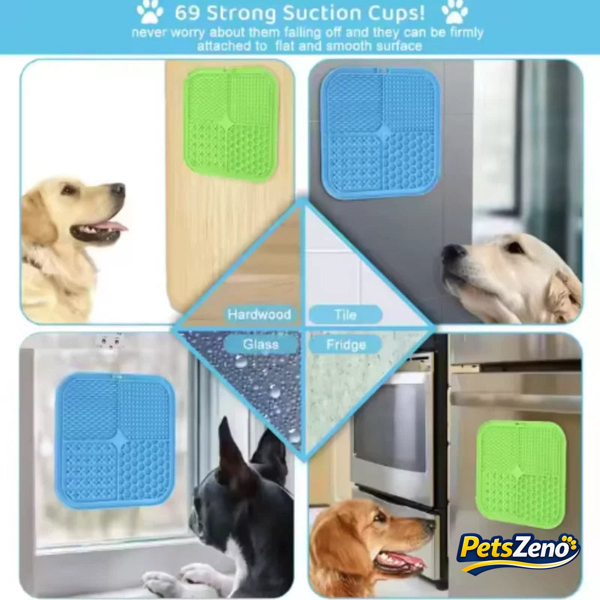 Silicone lick mat for dogs – PetsZeno