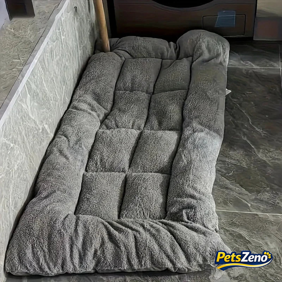 Calming plush dog bed mat – PetsZeno