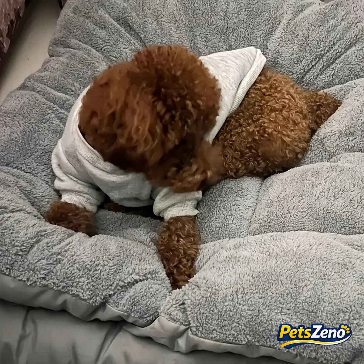 Calming plush dog bed mat – PetsZeno
