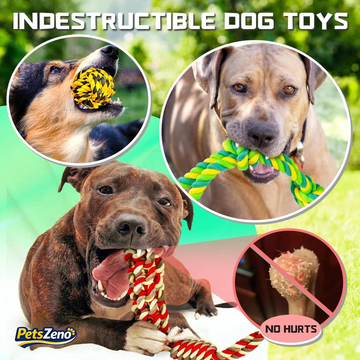 Tough rope toys for heavy chewers