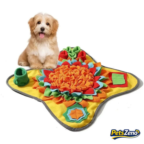 Flower snuffle mat for dogs – PetsZeno